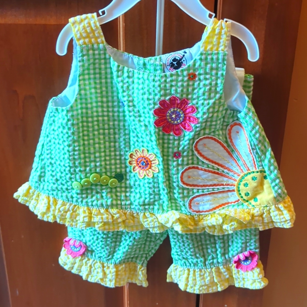 Two piece summer outfit